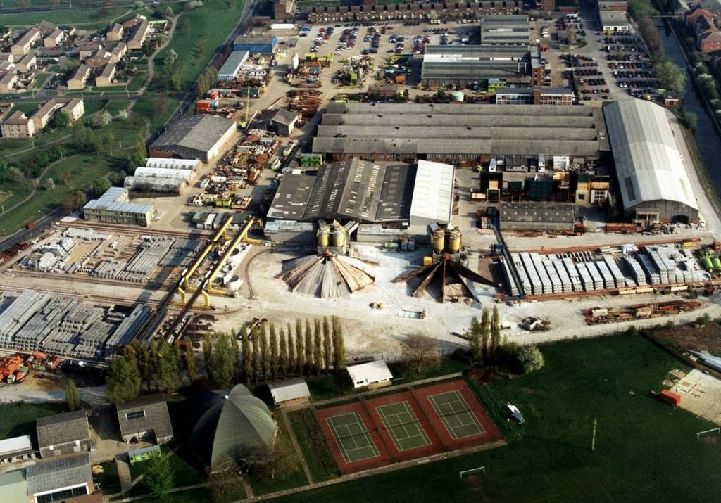 Aerial view of Grand Union Village